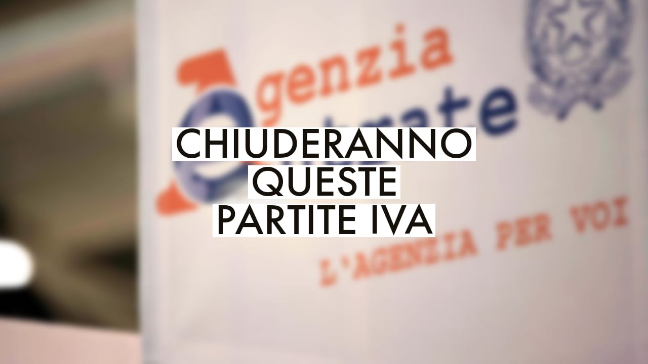 Agenzia delle entrate Partita IVA