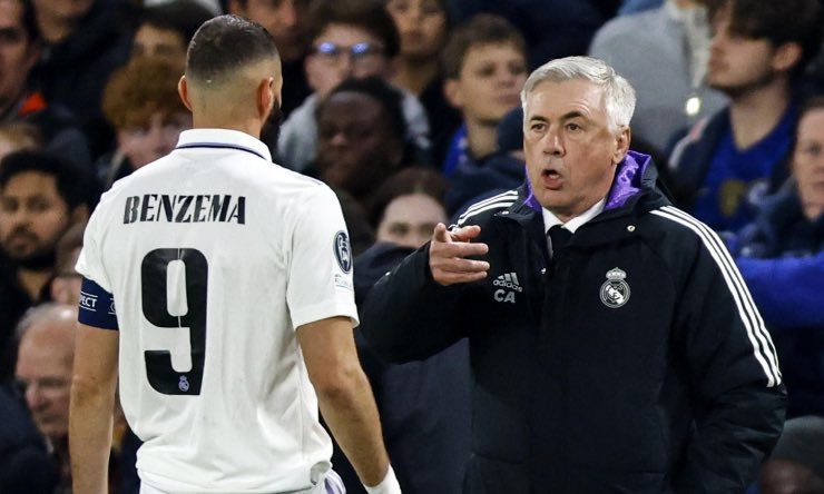 Benzema e Ancelotti