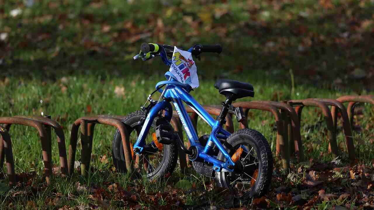 Bici di un bambino