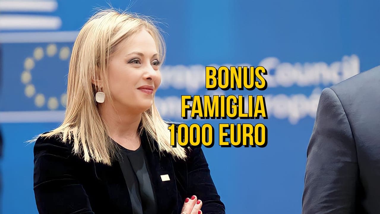 Bonus famiglia mille euro