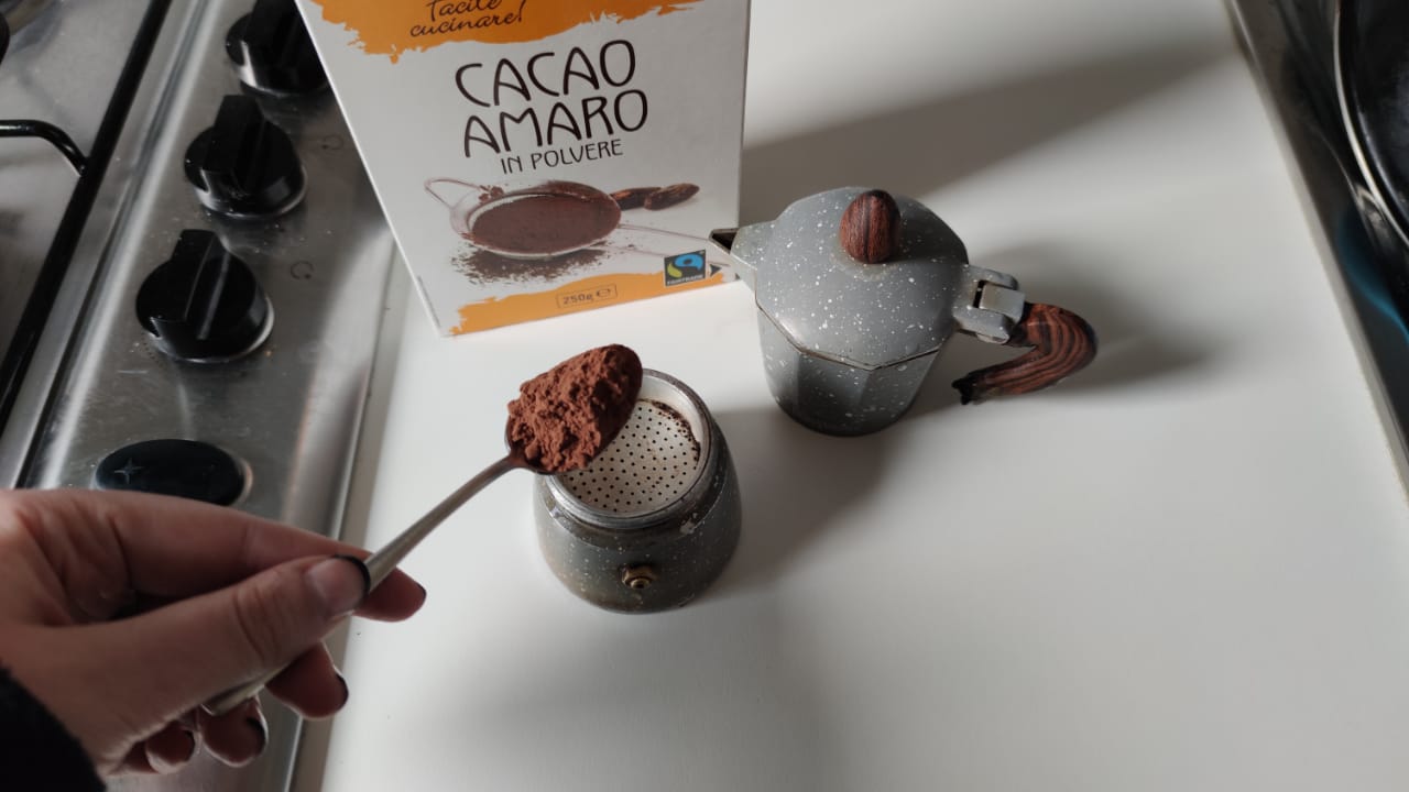 Cacao nella Moka