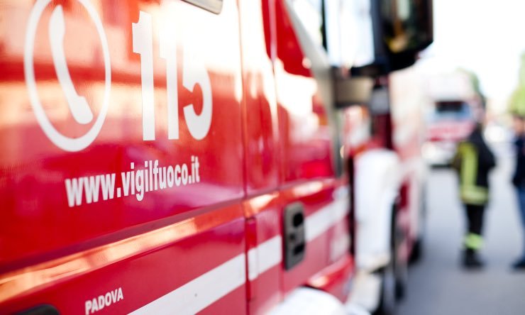 Camion dei Vigili del Fuoco