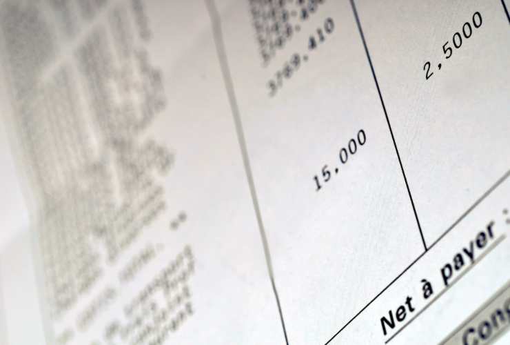 Compenso mensile di un dipendente