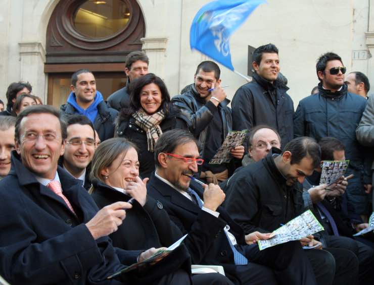 Fini Meloni La Russa