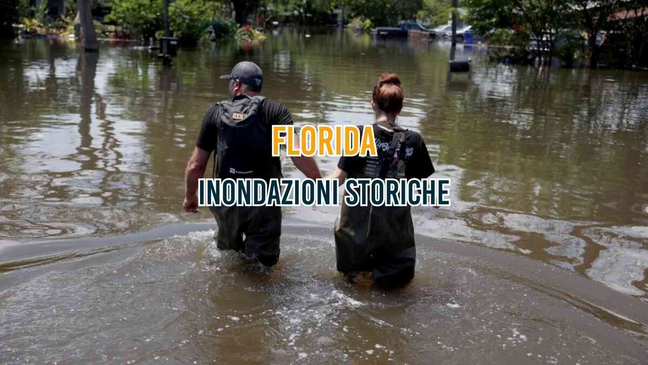 Florida inondazioni storiche