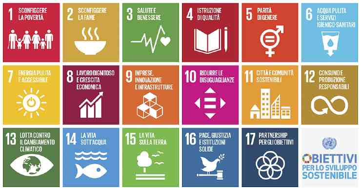 Gli obiettivi dell'Agenda 2030