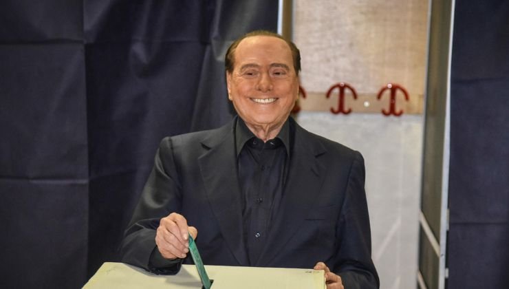 Il leader di Forza Italia Silvio Berlusconi