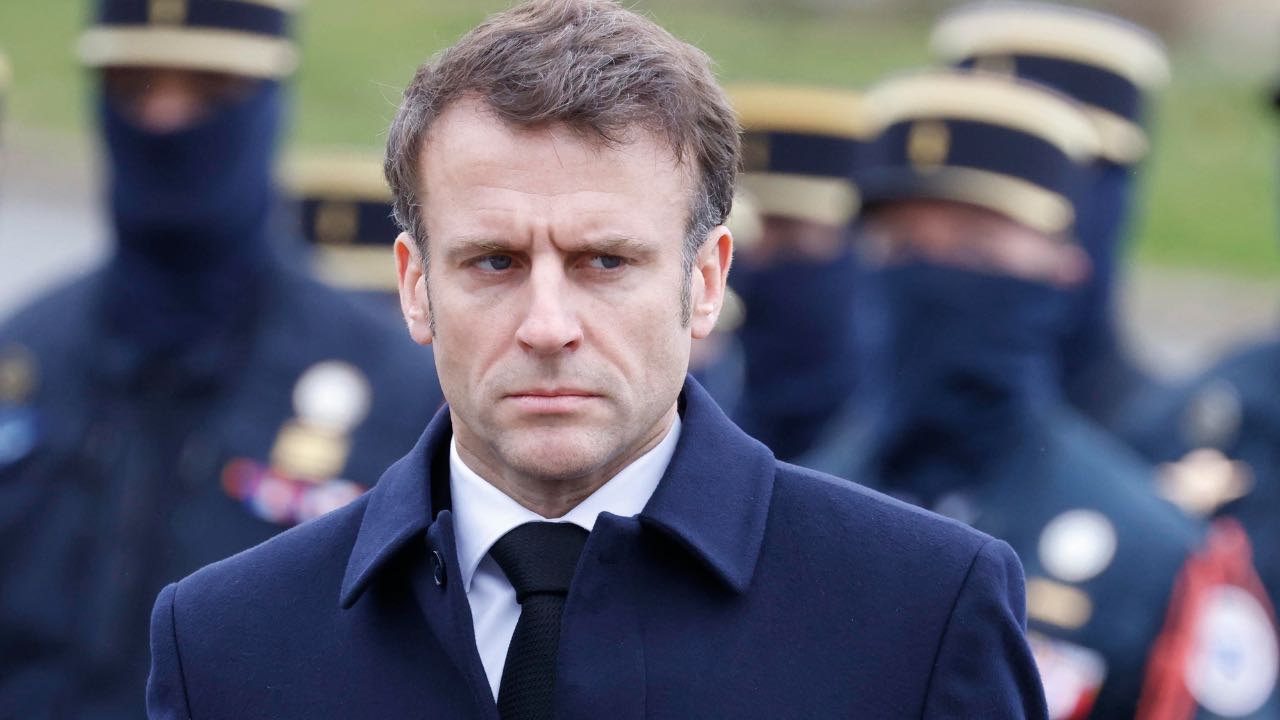 Il presidente Macron