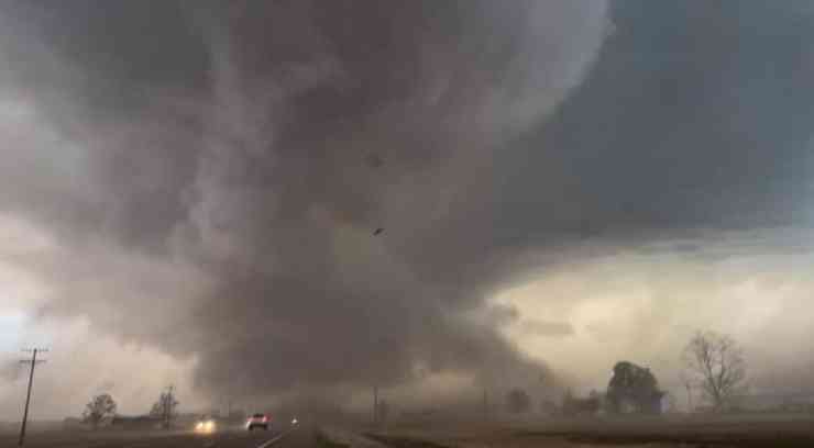 Immagini del tornado