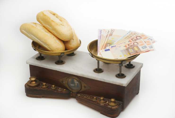 Inflazione su beni di consumo