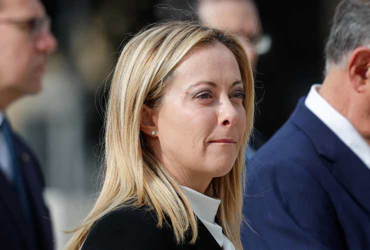 La presidente del Consiglio Giorgia Meloni