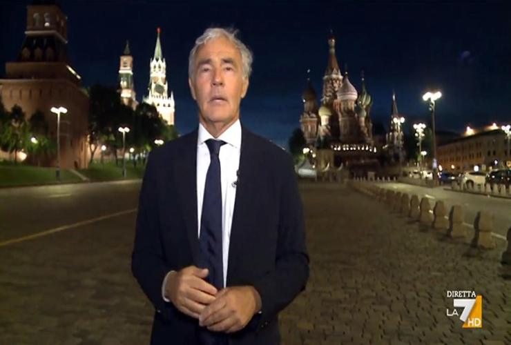 Massimo Giletti a Non è l'Arena