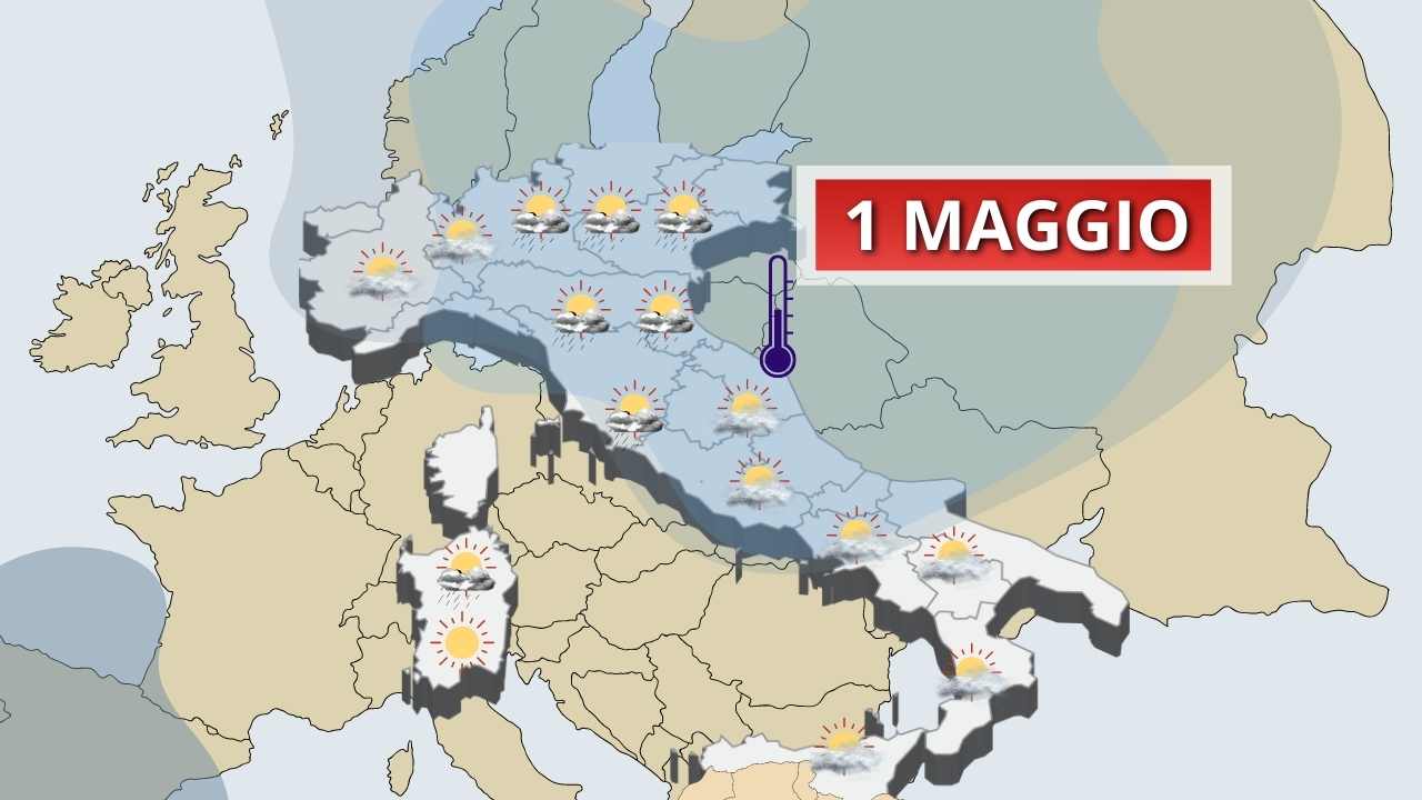 Meteo 1 maggio