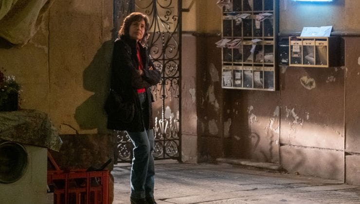 Micaela Ramazzotti in una scena della serie