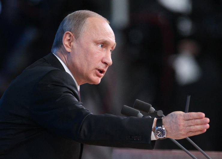 Presidente russo Vladimir Putin