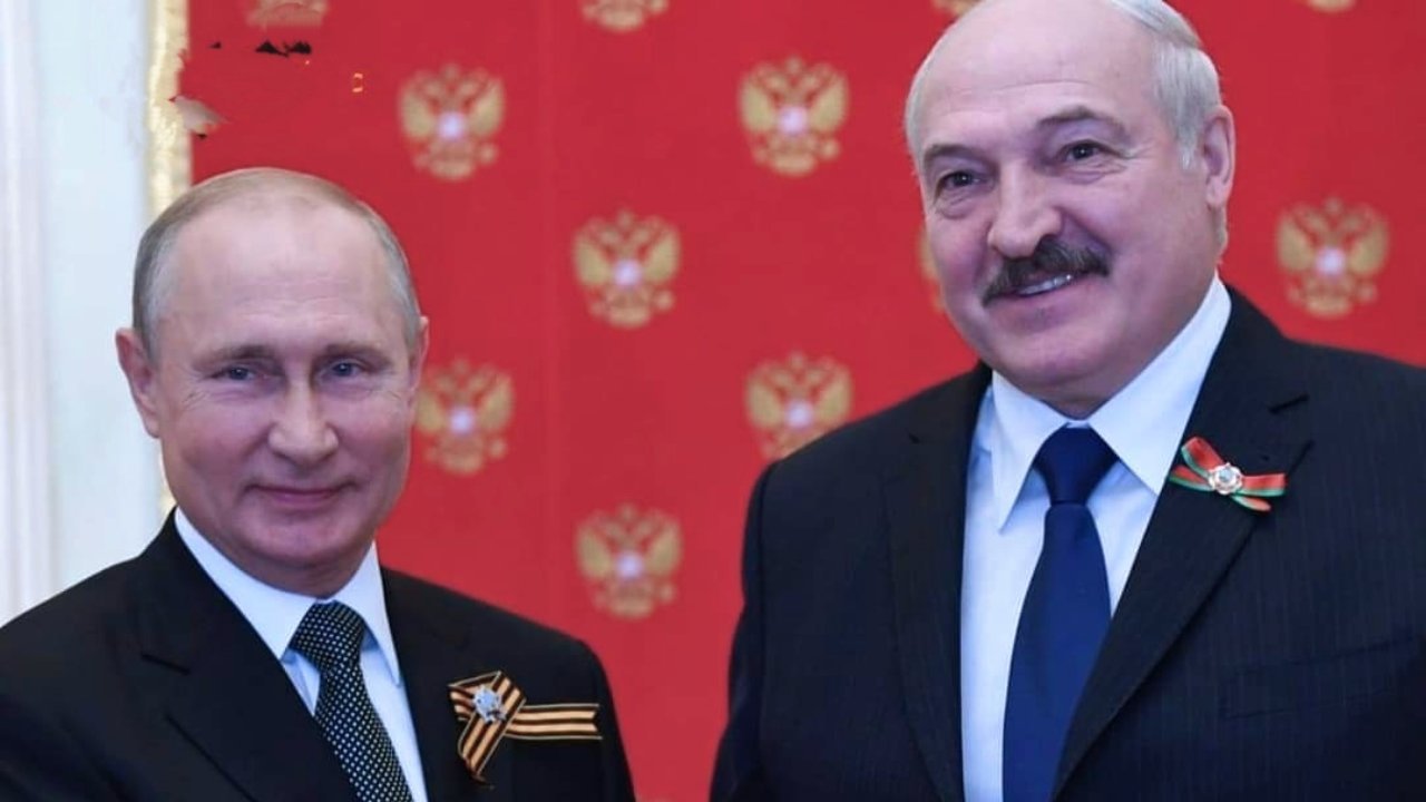 Putin e Lukashenko 