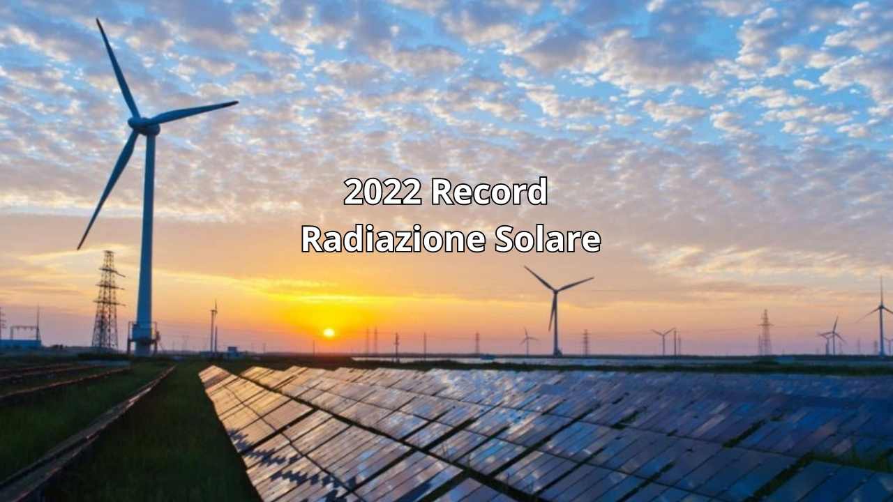Record radiazione solare