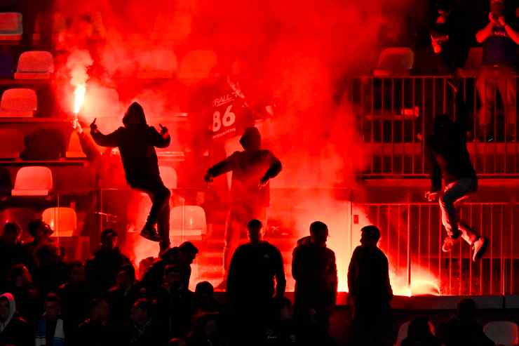 Scontri allo stadio Maradona