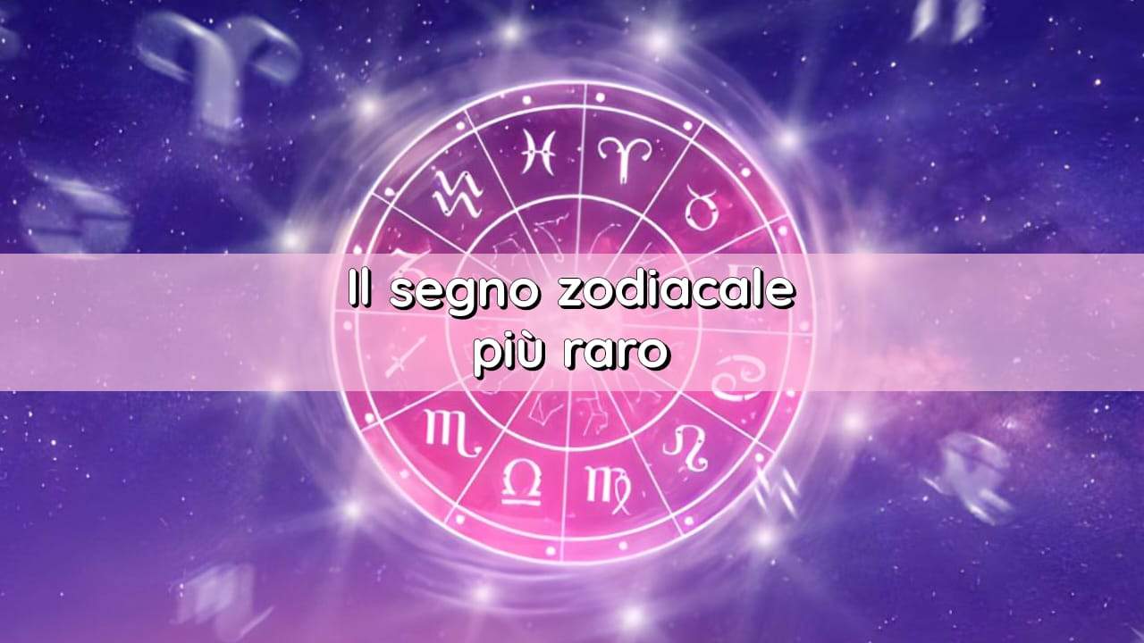 Segno zodiacale raro