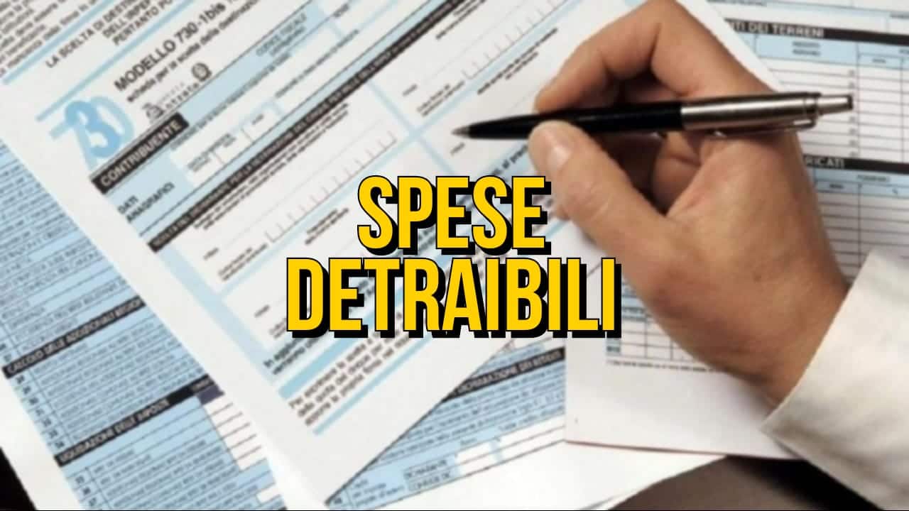 Spese detraibili