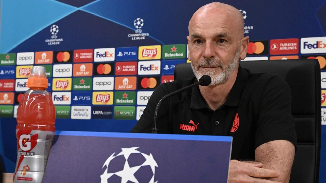 Stefano Pioli, conferenza Napoli-Milan