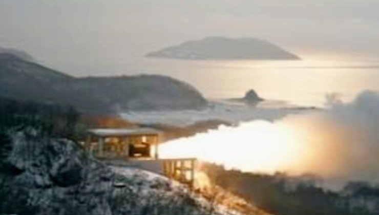 Test motore a combustione solida nordcoreano 
