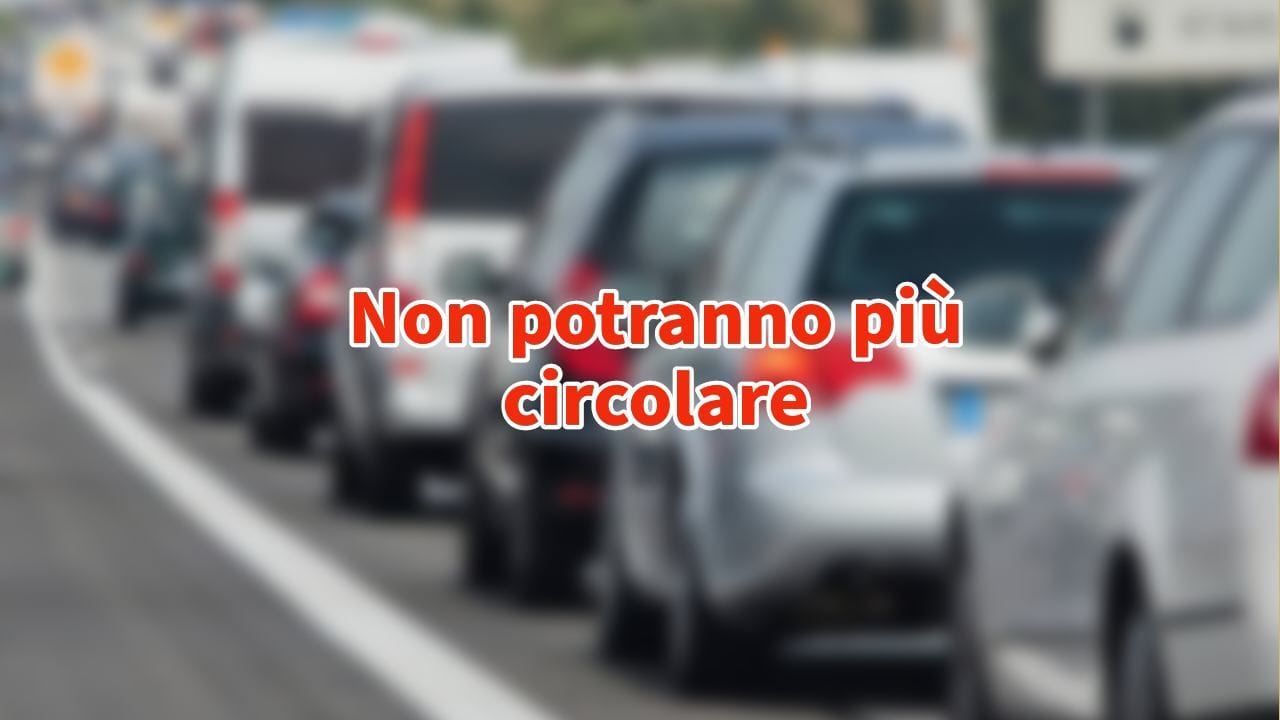 Stop a queste auto: arriva il divieto di circolazione nel 2024