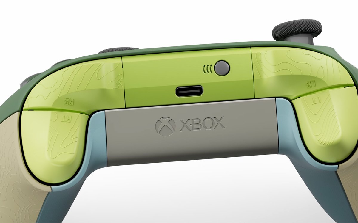 Controller Xbox realizzato con materiali riciclati