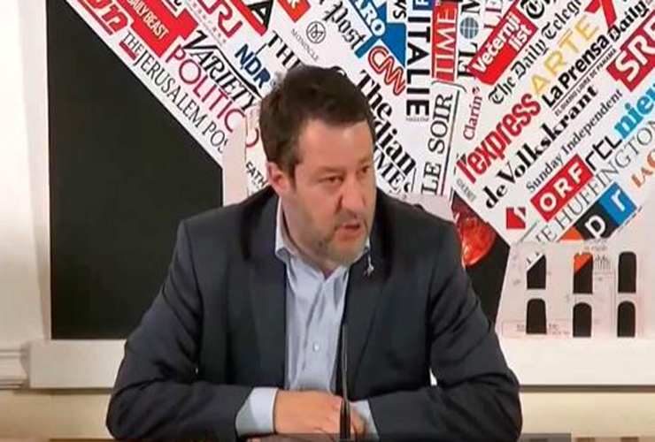 il vicepremier e ministro dei Trasporti e delle Infrastrutture, Matteo Salvini