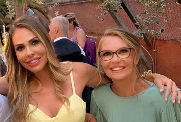 Ilary Blasi con mamma Daniela