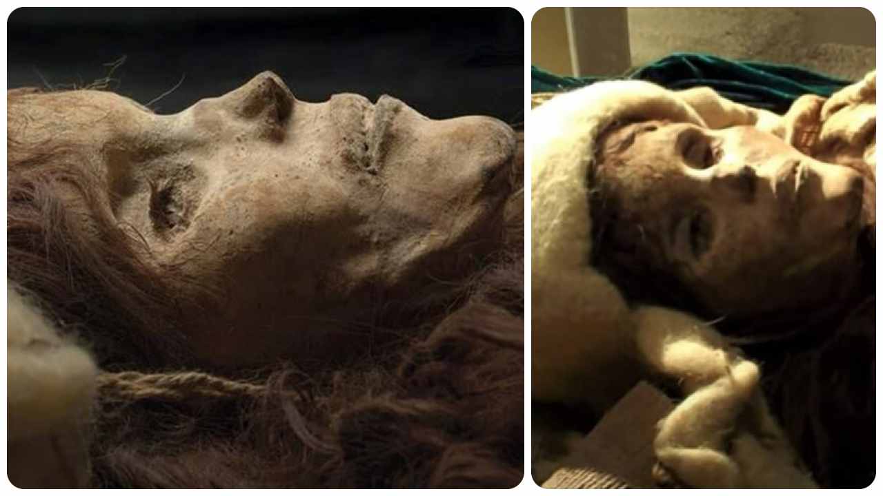 mummia del popolo estinto