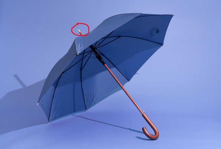 Ecco perché gli ombrelli hanno tutti la punta
