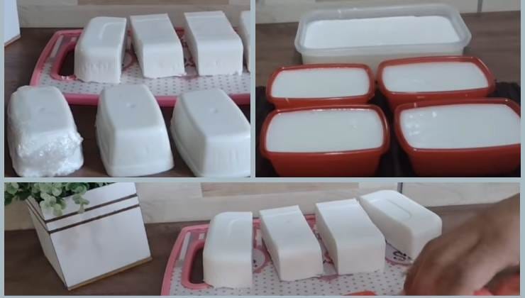 Jak vyrobit kostku mýdla