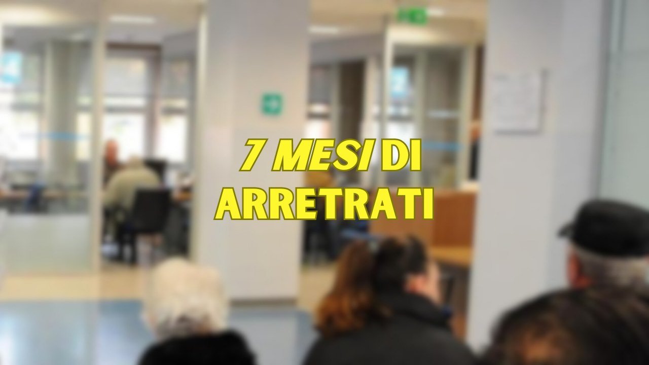  7 mesi di arretrati