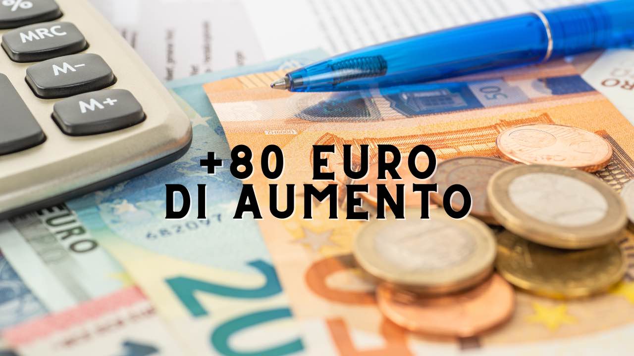 80 euro di aumento