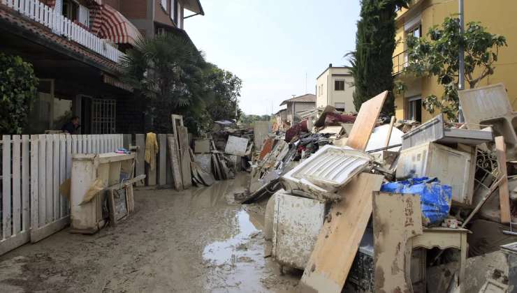 Danni da alluvione in Emilia Romagna