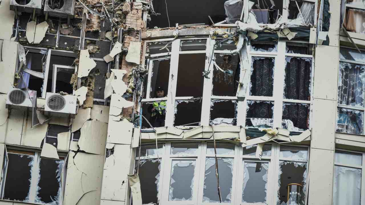 Appartamento Kiev distrutto