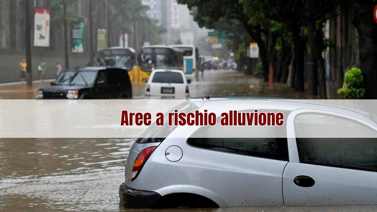 Aree a rischio alluvione