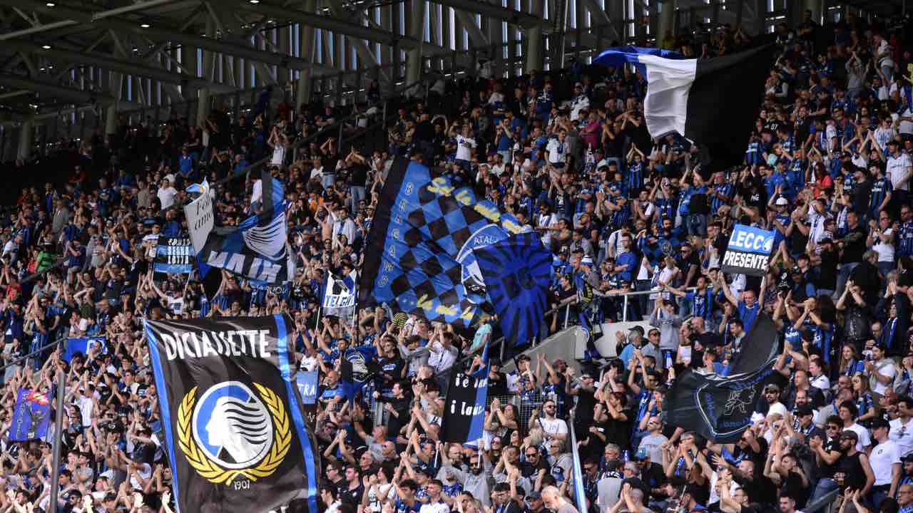 Bergamo, curva dell'Atalanta