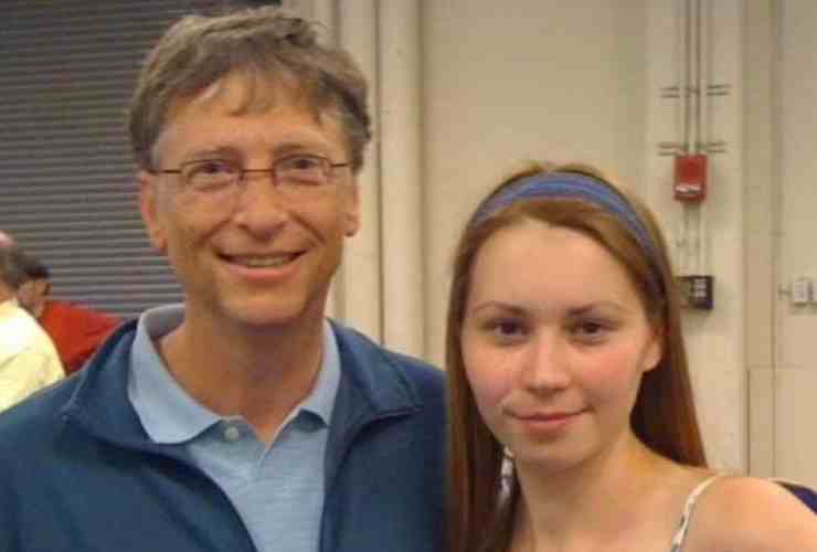 Bill Gates e Mila Antonova