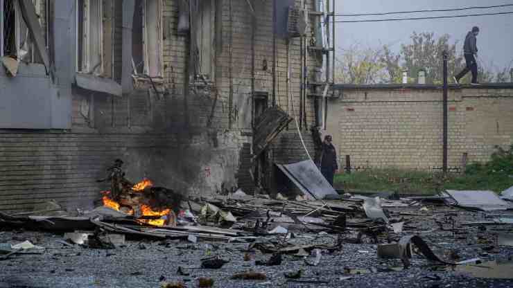 Bombardamenti a Zaporizhzhia