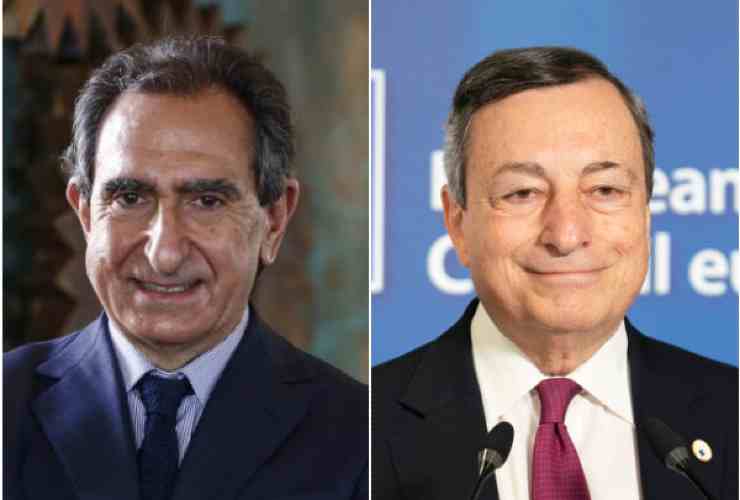 Carlo Fuortes e Mario Draghi
