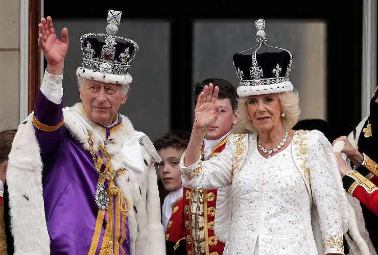 Re Carlo e la Regina Camilla