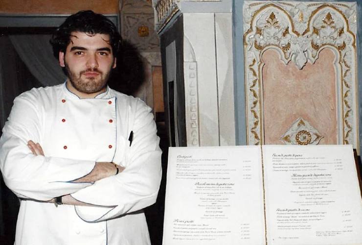 Chef Cannavacciuolo da giovane