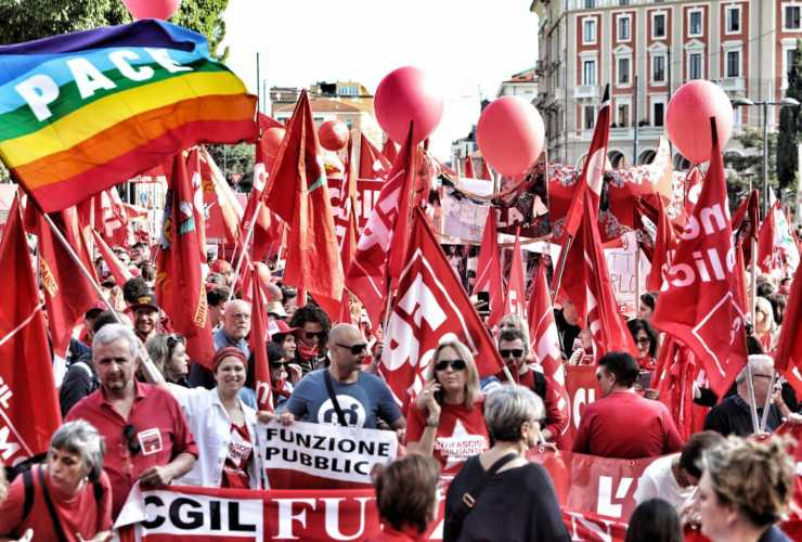 Corteo a Bologna