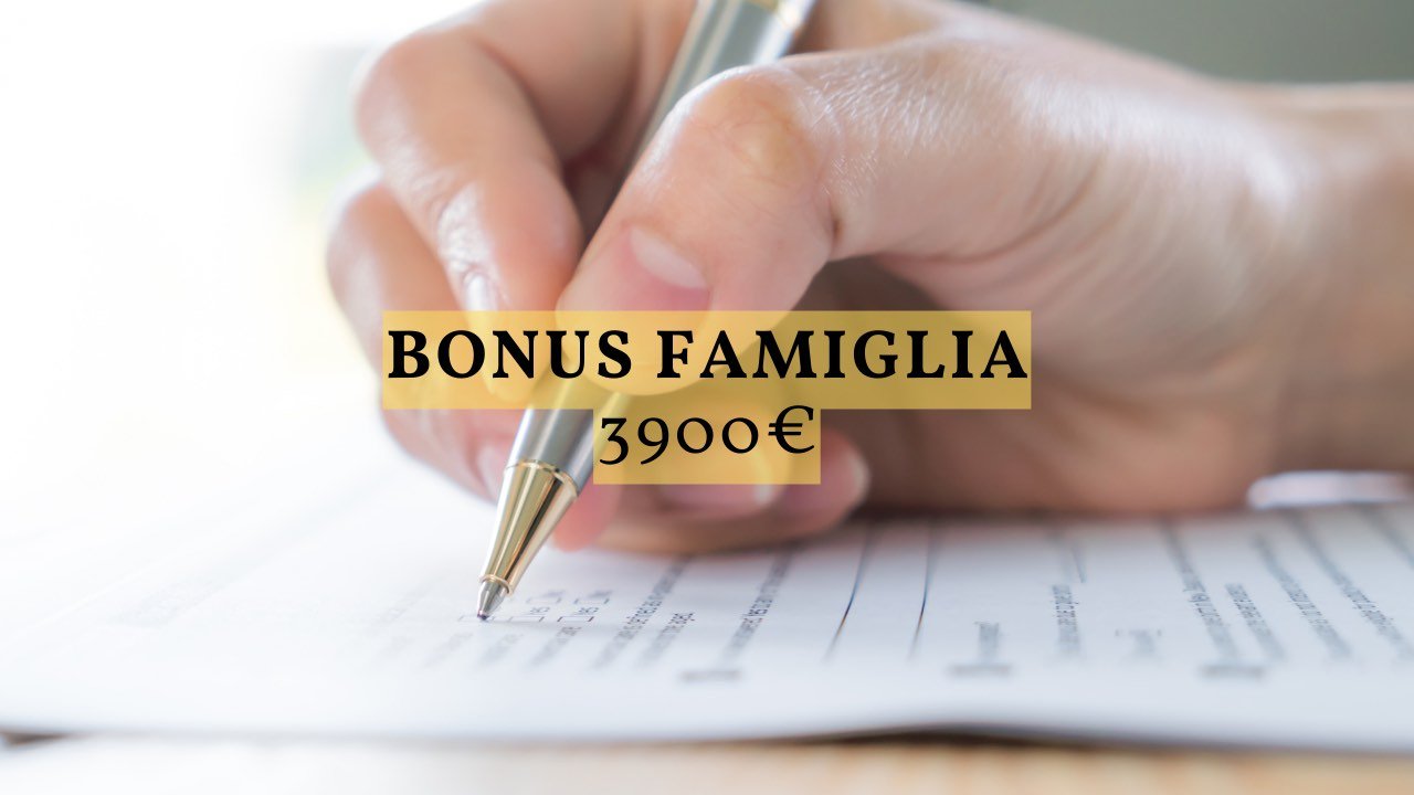 Domanda per bonus famiglia