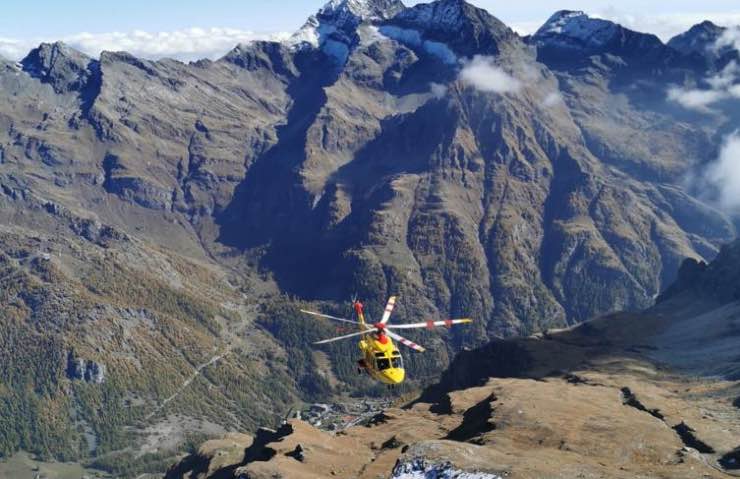 Elisoccorso fra le montagne