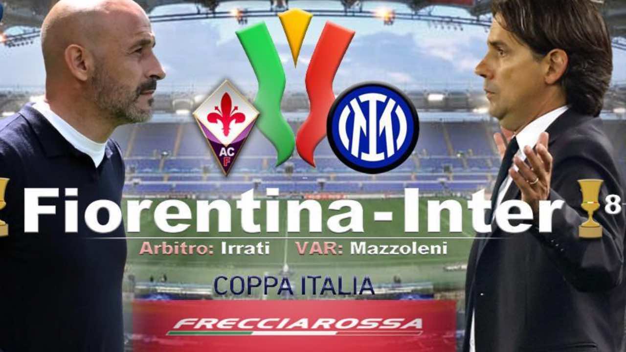 Fiorentina-Inter, finale Coppa Italia