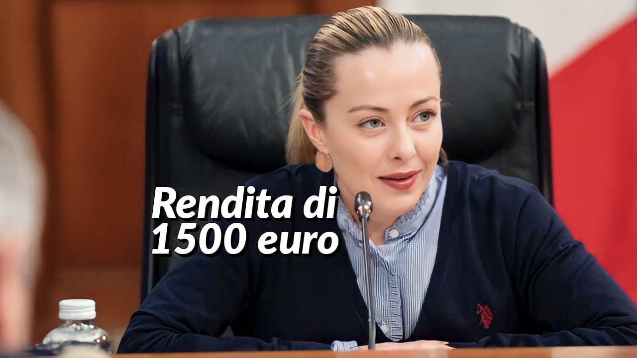 Giorgia Meloni in parlamento