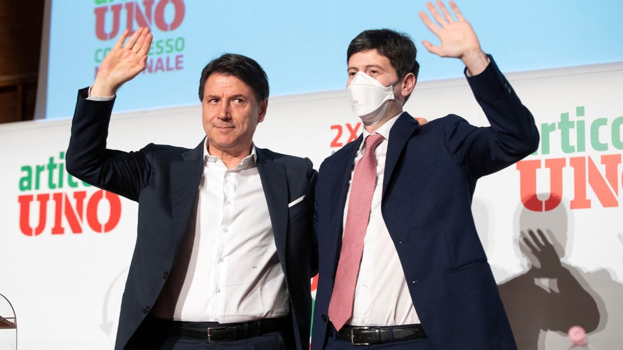 Giuseppe Conte e Roberto Speranza